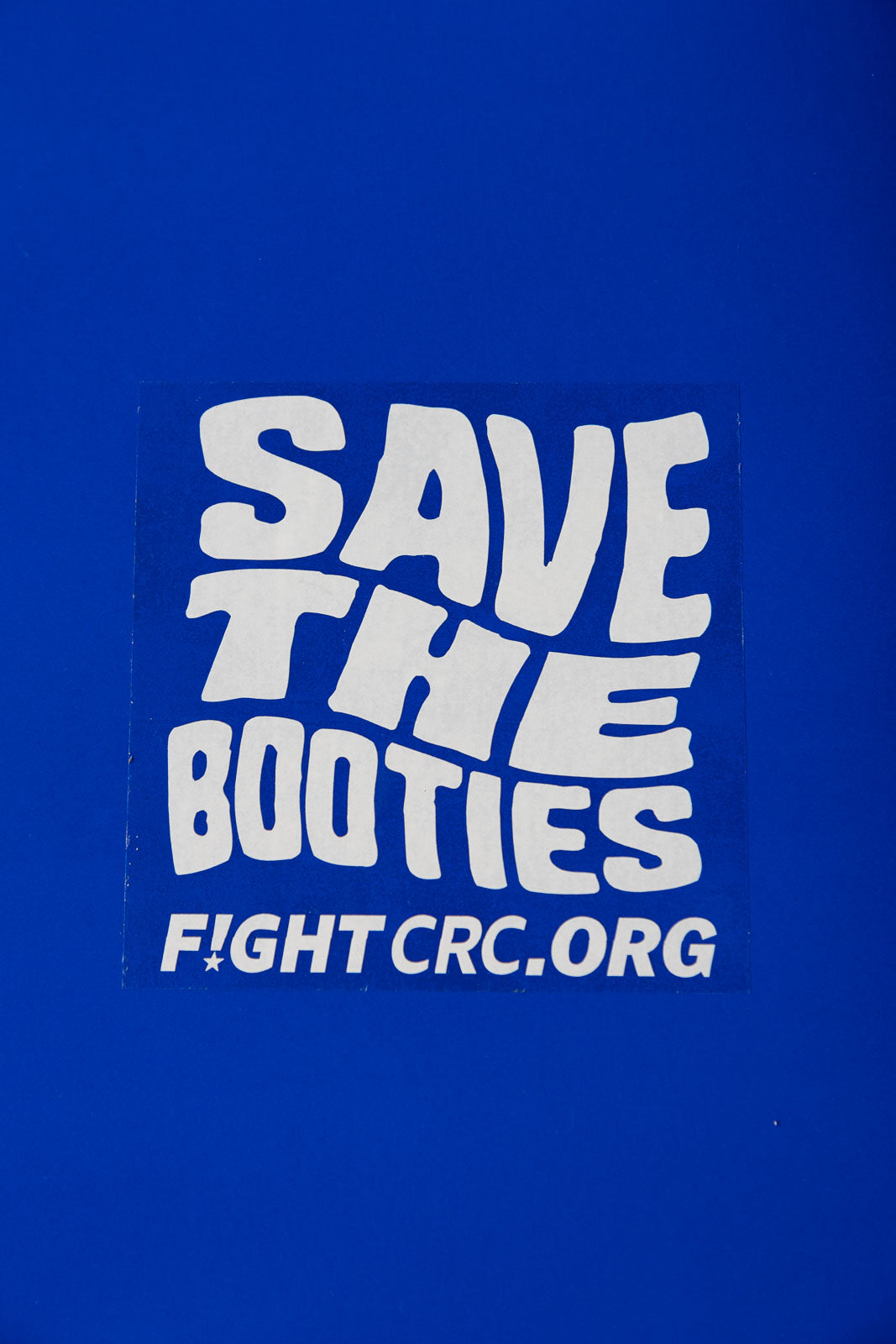 Save the Booties Decal