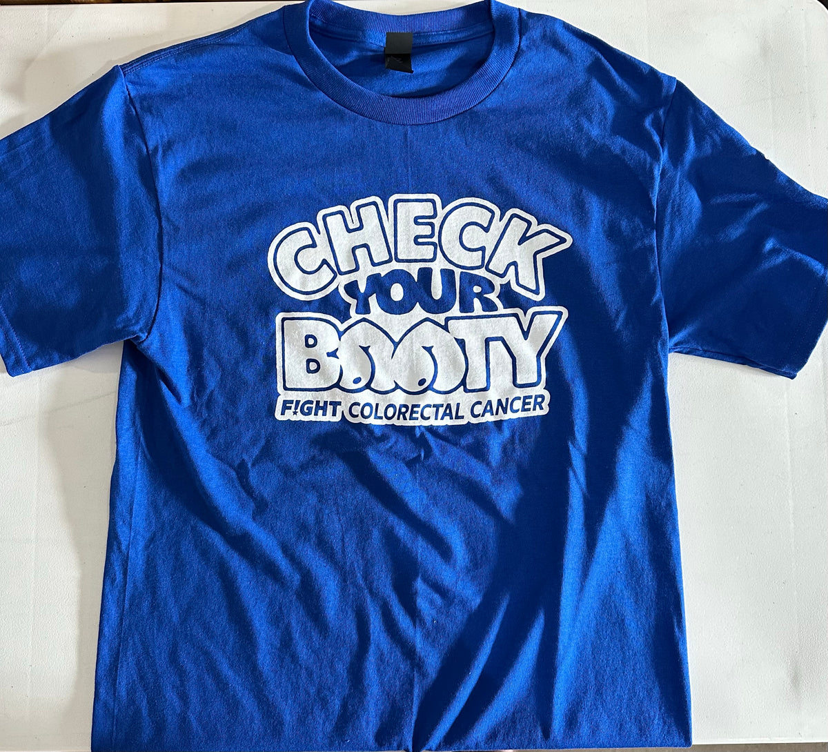 Check Your Booty Tee (True Royal)