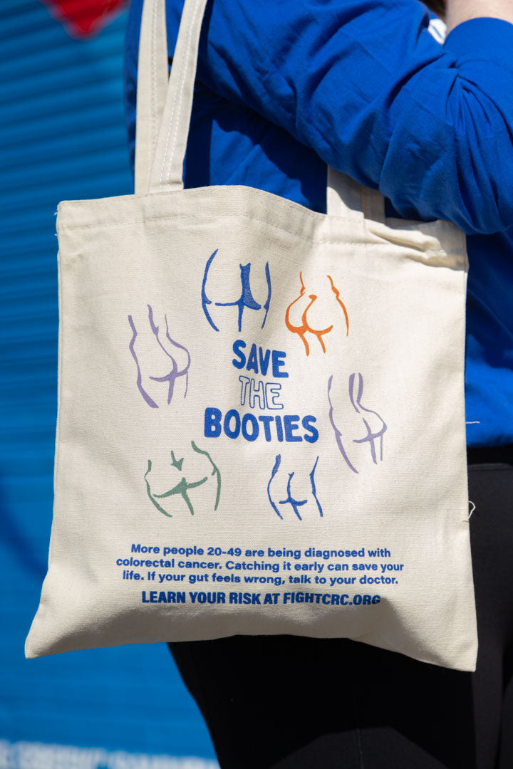 Save the Booties Butts Tote Bag