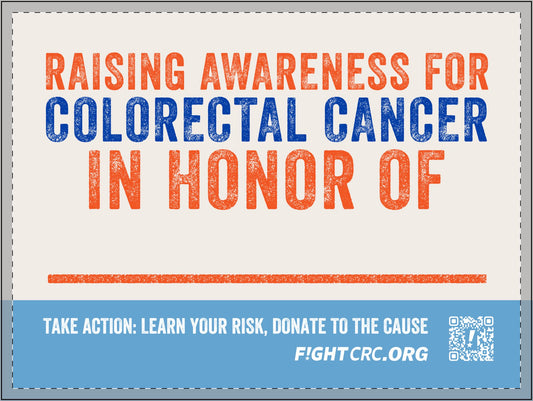 At Home Flag Kit Yard Sign - Raising Awareness in Honor of...