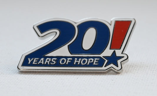 20th Anniversary Pin
