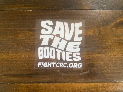 Save the Booties Decal