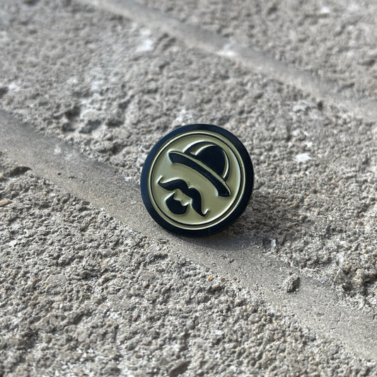 No-Shave November Pin