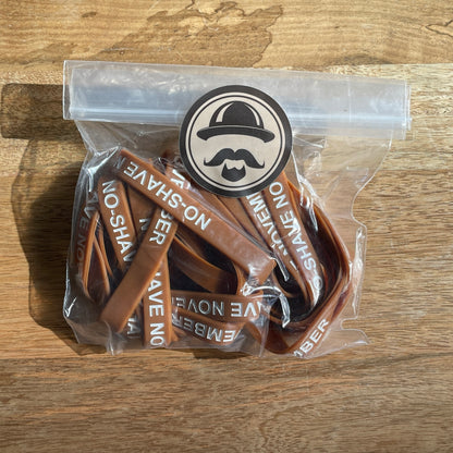 No-Shave November Bracelets