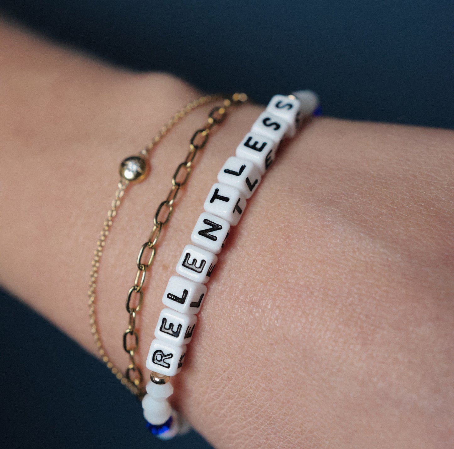 Relentless Bracelet by Little Words Project