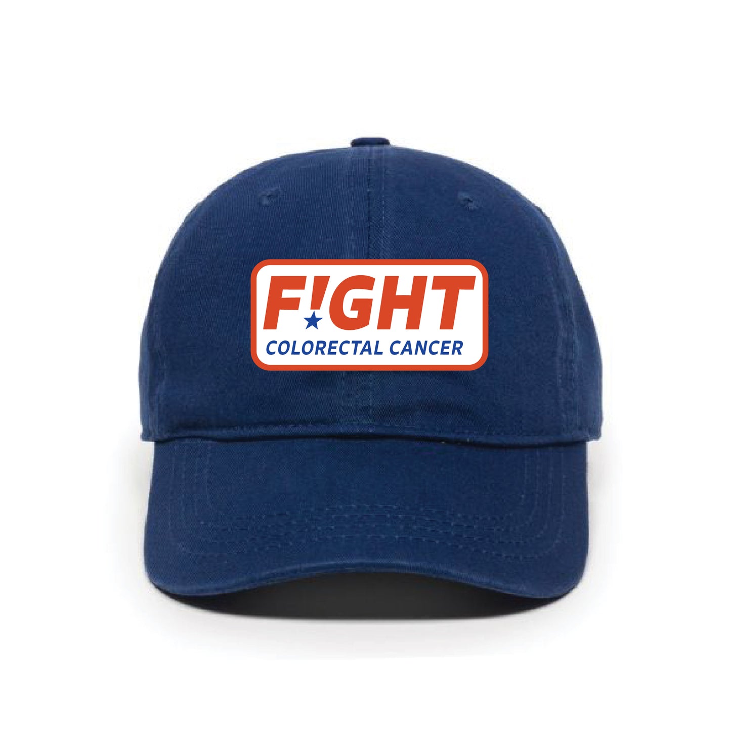 Blue Baseball Hat with Logo